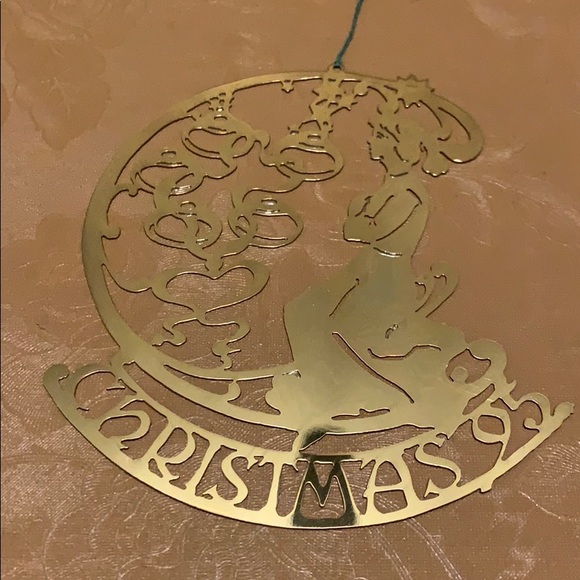 Biedermann Holiday Biedermann Vintage Brass Christmas Ornament 995